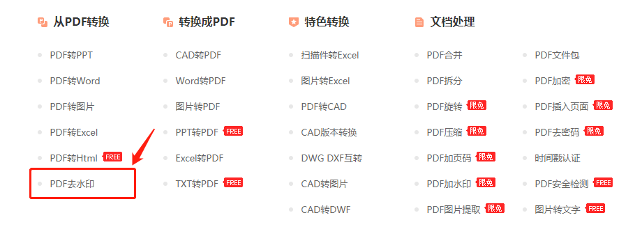 pdf閱讀器去水印