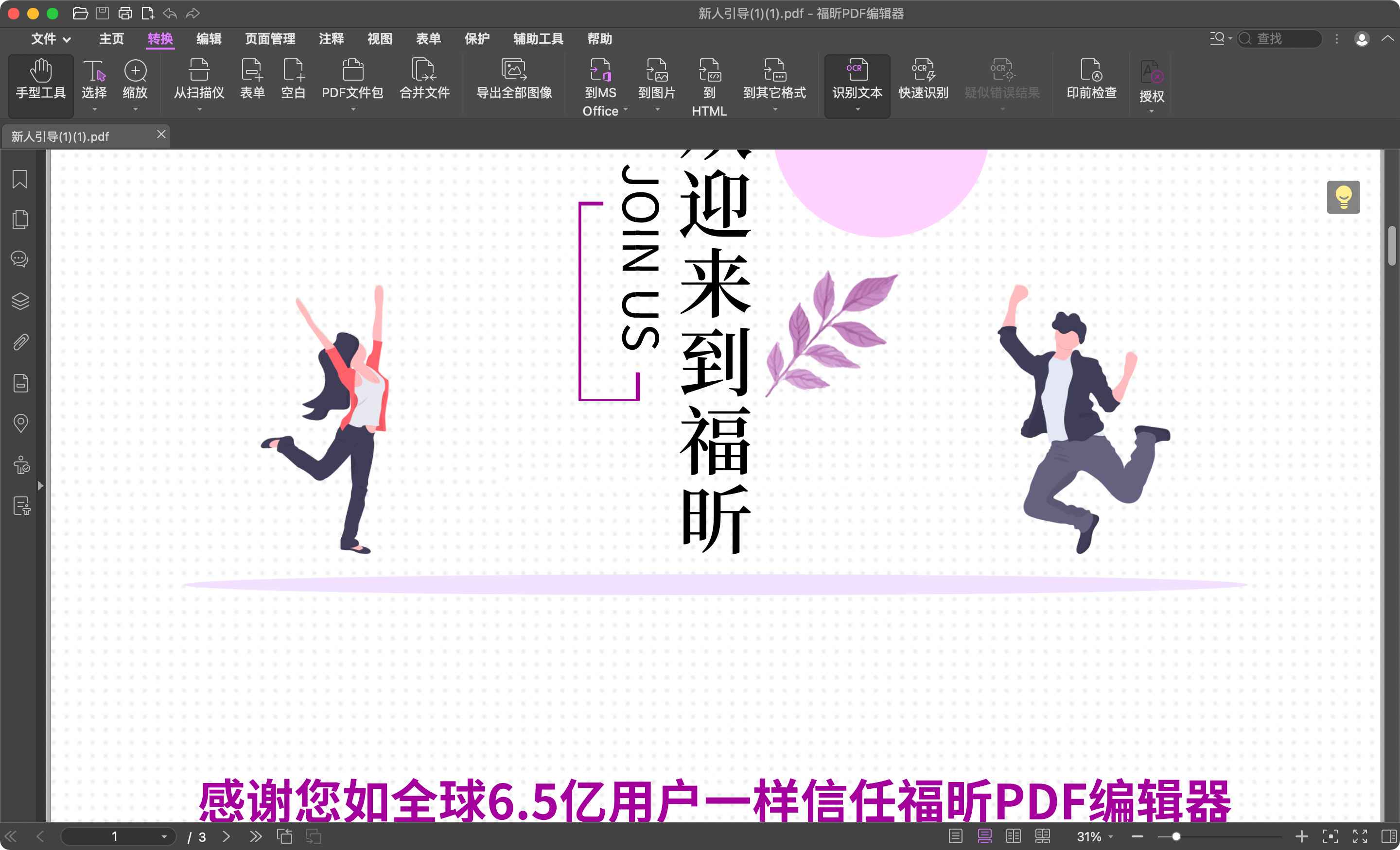 PDF OCR功能